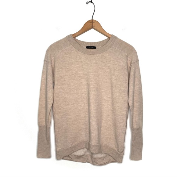 J. Crew Sweaters - J. Crew | Merino Wool Tan Sweater